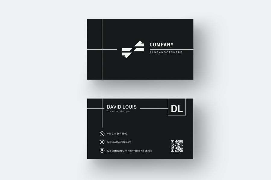 Aesthetic Style Business Card Design