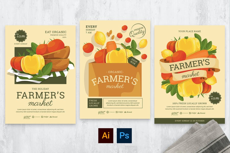 Ai and PSD Farmers Market Flyer
