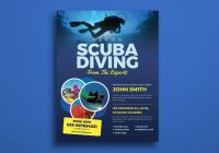 Scuba Diving Flyer Template
