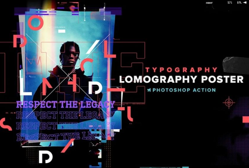 Artistic Typography Poster Effect
