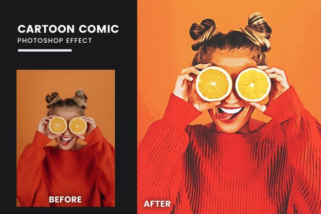 comic photoshop action download