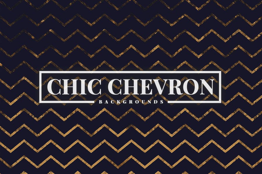 Chic Chevron background Design