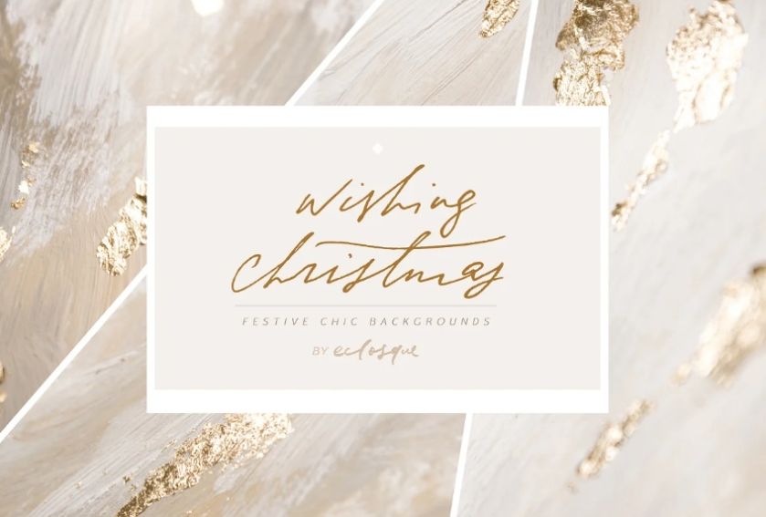 Christmas Festive Chic Backgrounds