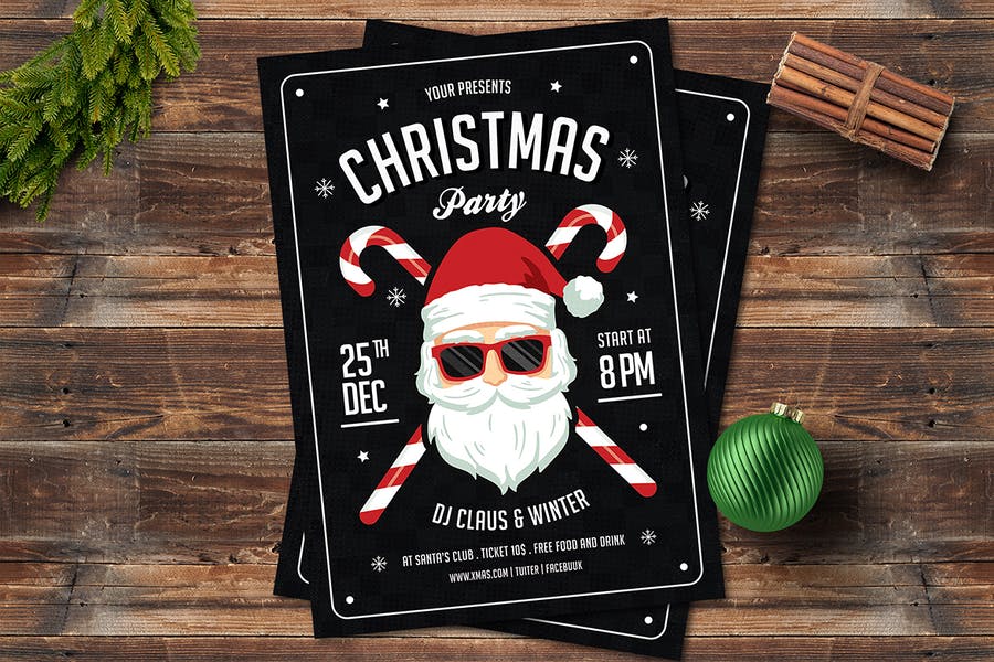 Christmas Santa Flyer Design