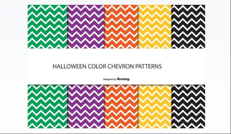 Colorful Chevron Pattern Design