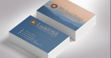 Church Business Card Template