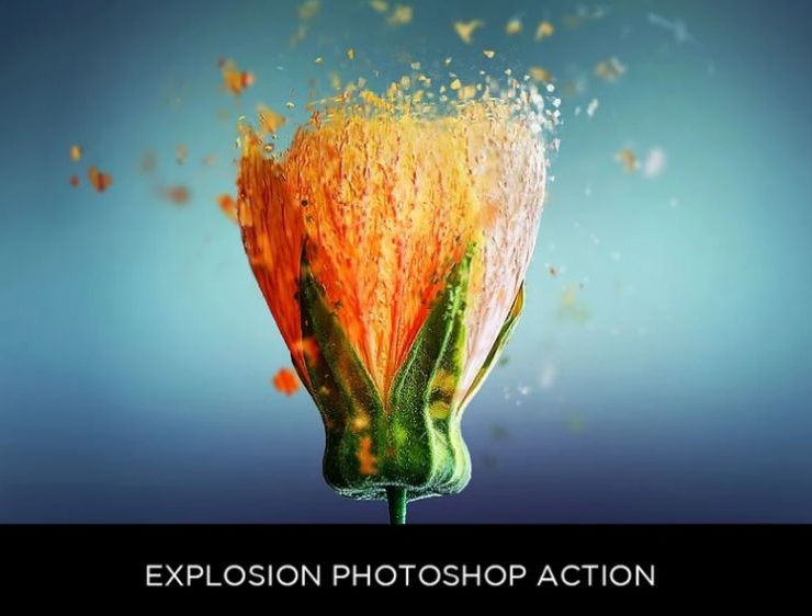 Explosion Photoshop Actions