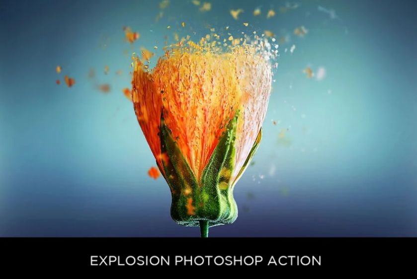 Creative Photo Explosion Effect
