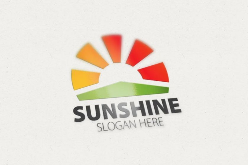 Creative Sunshine Logo Template