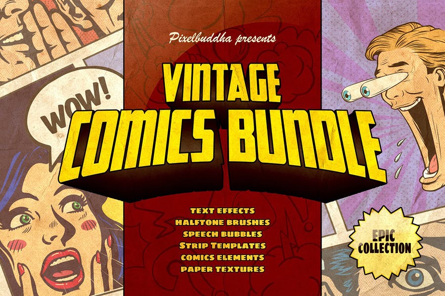 Creative Vintage Comics Bundle