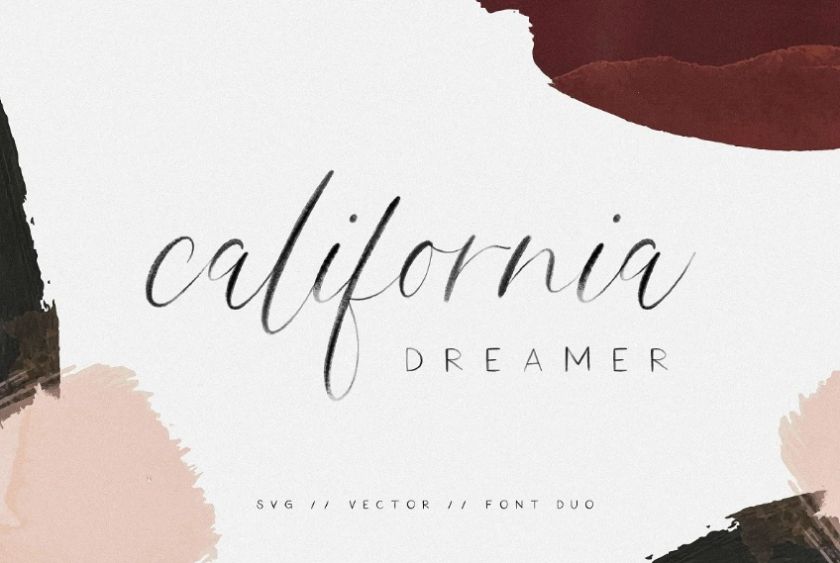 Dreamer Style Font Duo