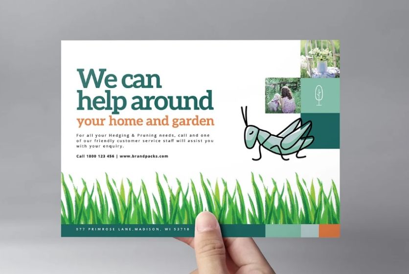 Editable Gardener Flyer Template