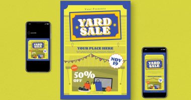 Yard Sale Flyer Template