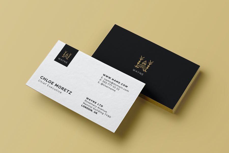 Elegant Corporate Business card