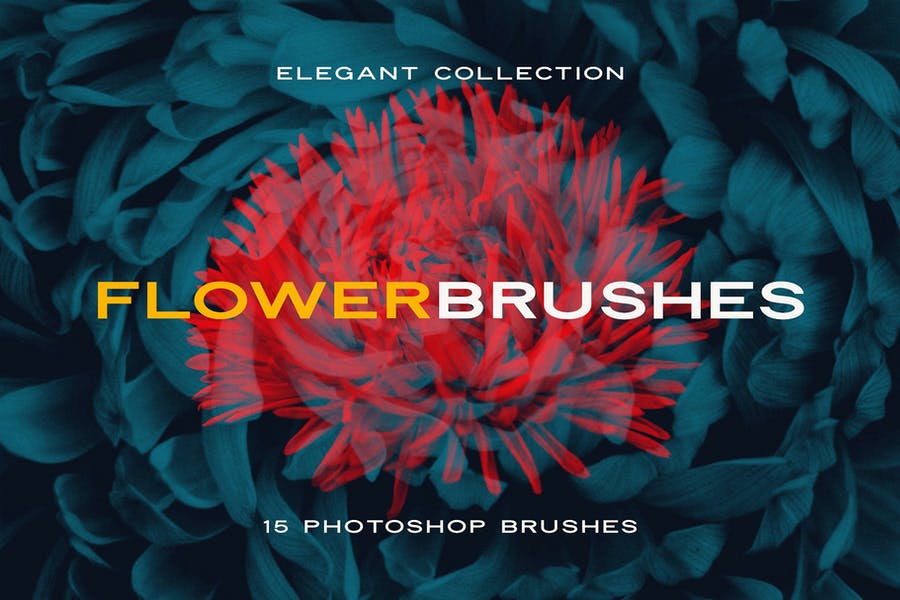 Elegant Flower Photoshop Brushes