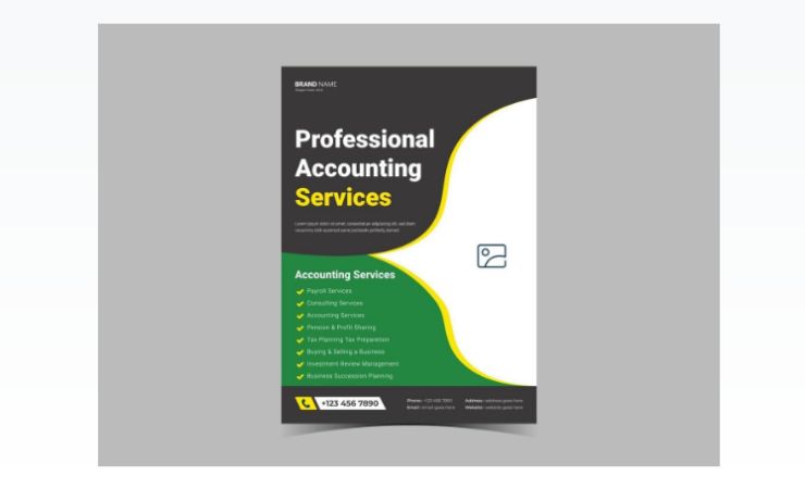 Free Accounting Services Flyer
