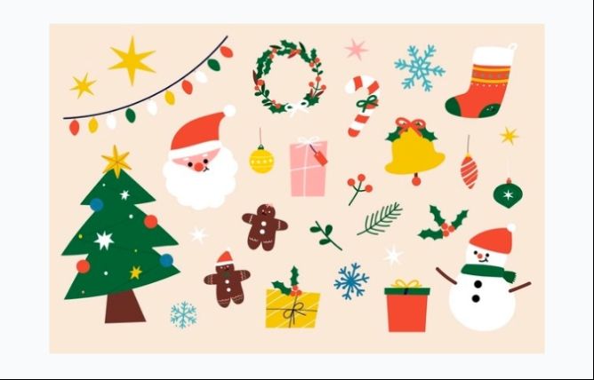 Free Christmas Vector Elements