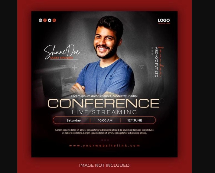 Free Conference Flyer Template