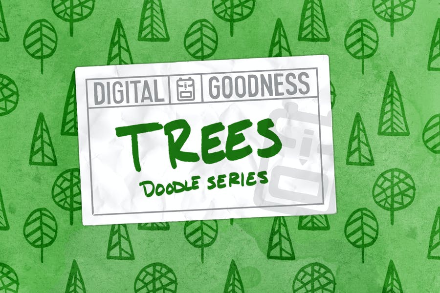 Free Doodle Tree Illustrations