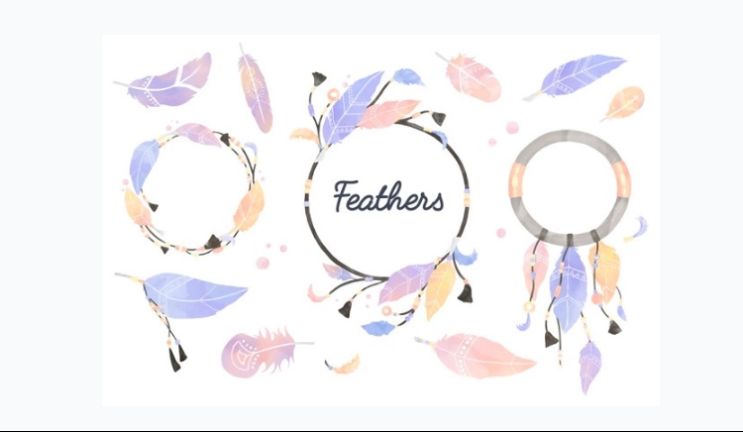 Free Feather Vector Illustrations