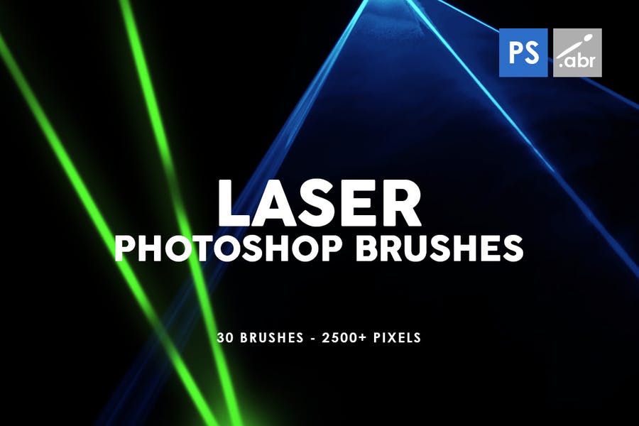 Free Laser Photoshop Brushes