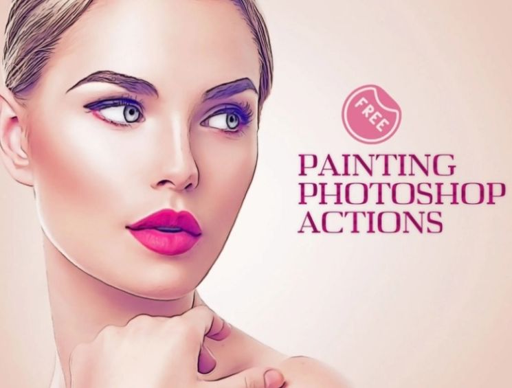 Free Oil Painting Photoshop Action