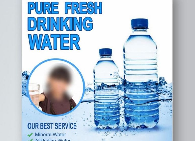 Free Pure Drinking Water Flyer