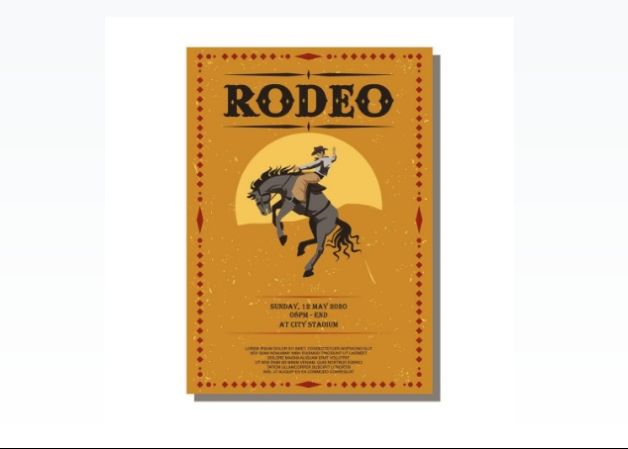 Free Rodeo Flyer Template