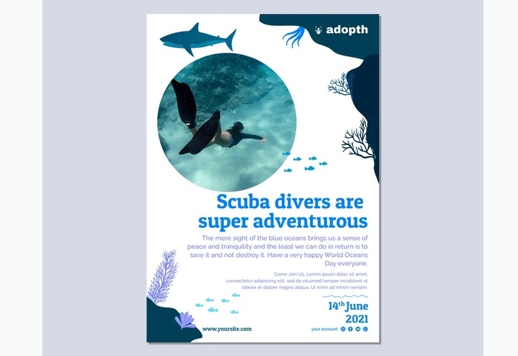 Free Scuba Divers Flyer