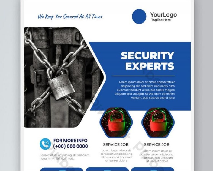 Free Security Services Flyer