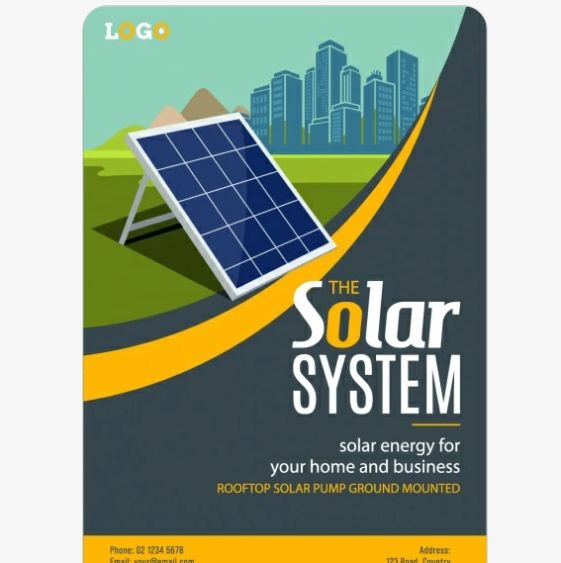 Free Solar Systems Flyer