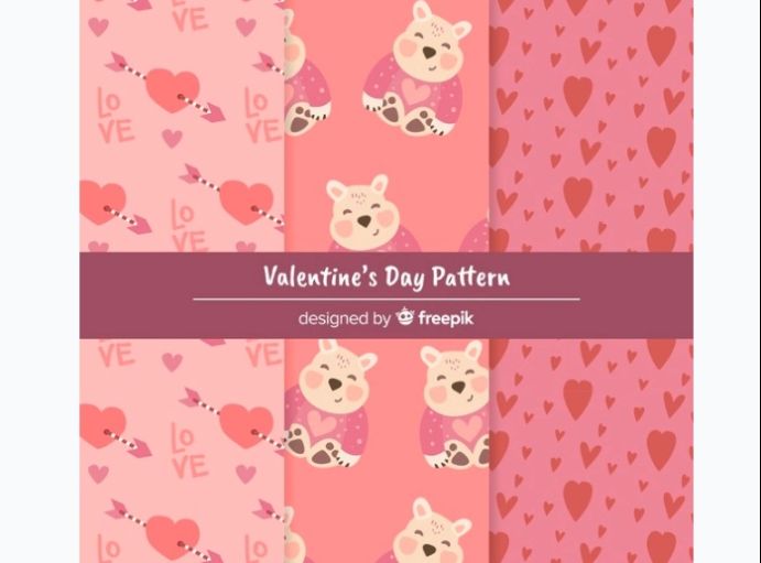 Free Valentines Day Pattern