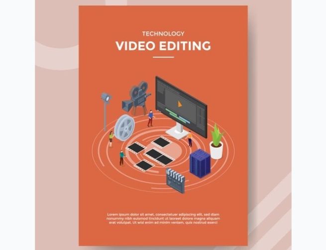 Free Video Editing Flyer