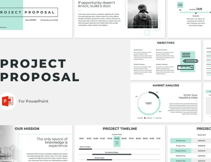 15+ FREE Project Proposal PowerPoint Template