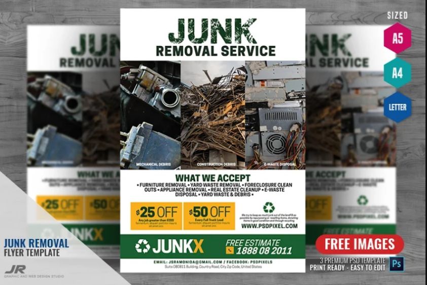 Garbage Removal Service Flyer