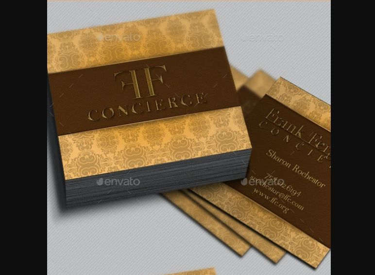 Golden Style Business Card