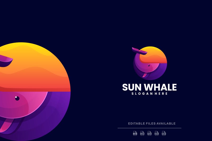 Gradient and Colorful Logo Template