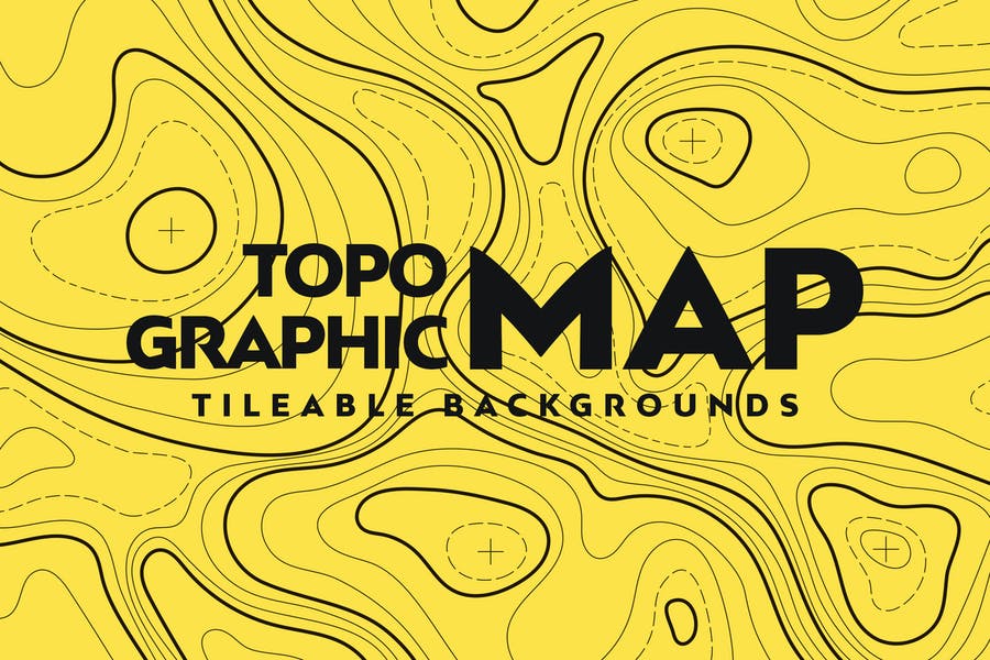 Grid Style Map Pattern Designs