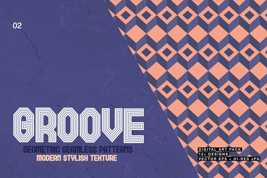 Groove Style Vector Design