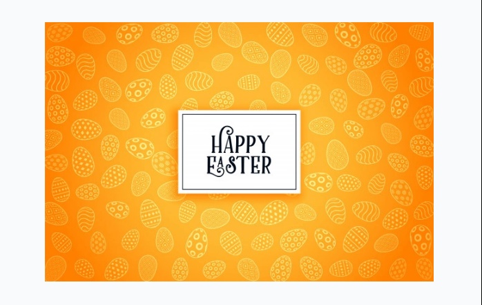Happy Easter Pattern background