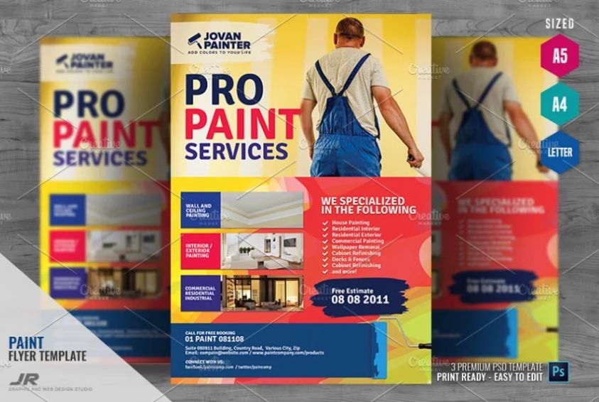 House Painting Services Flyers