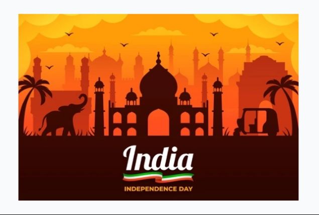 Independence day Illustration Design