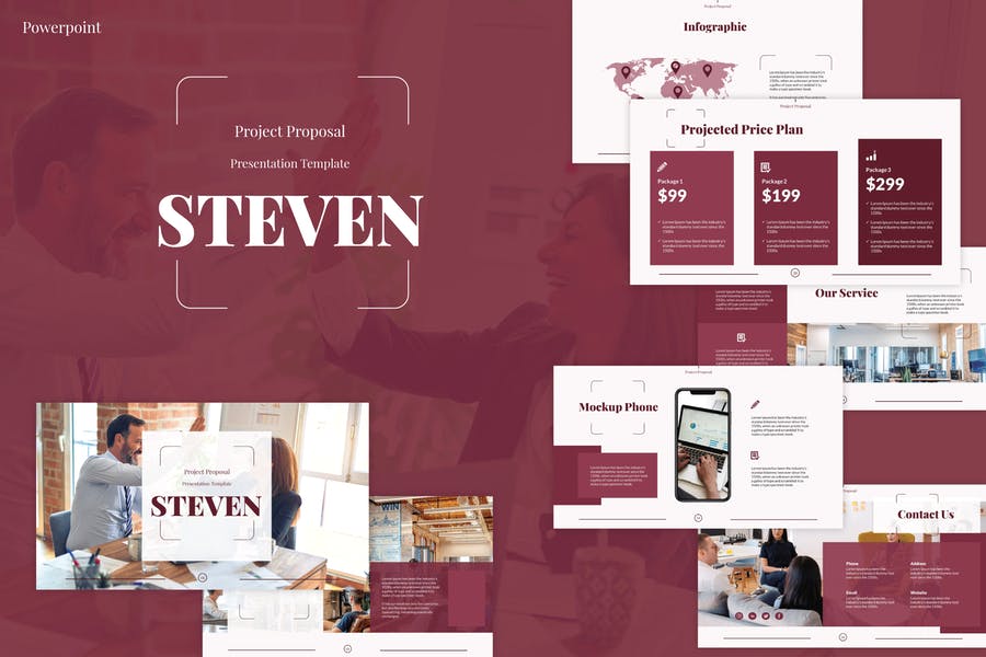 Infographic PowerPoint Template Designs