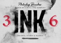 Ink Photoshop Brushes