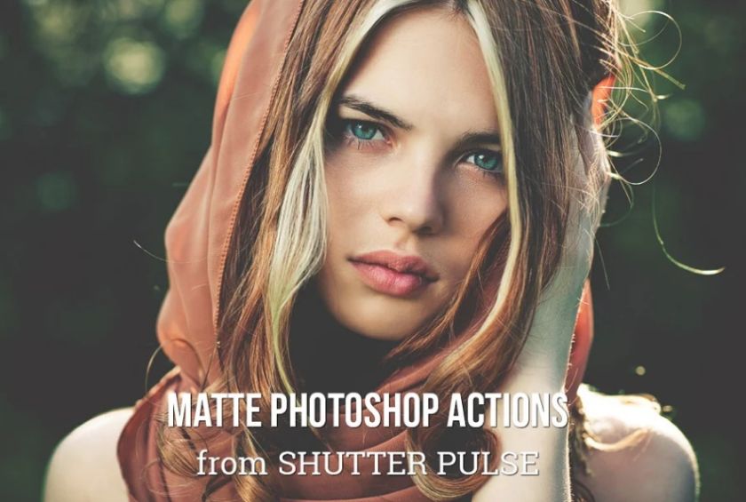 Matte Style Photoshop Effect