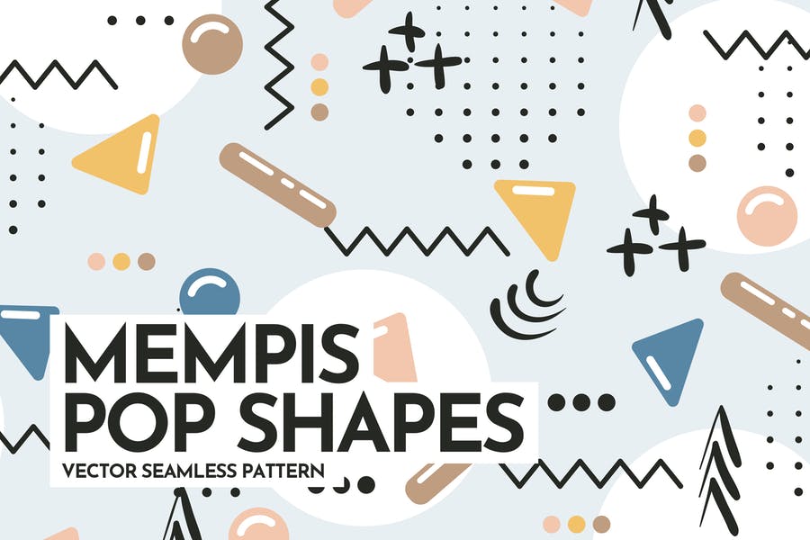 Memphis Pop Shapes