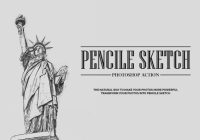 Pencil Sketch Photoshop Action