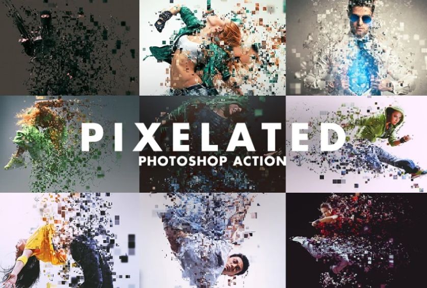 Pixelated Photo Effect