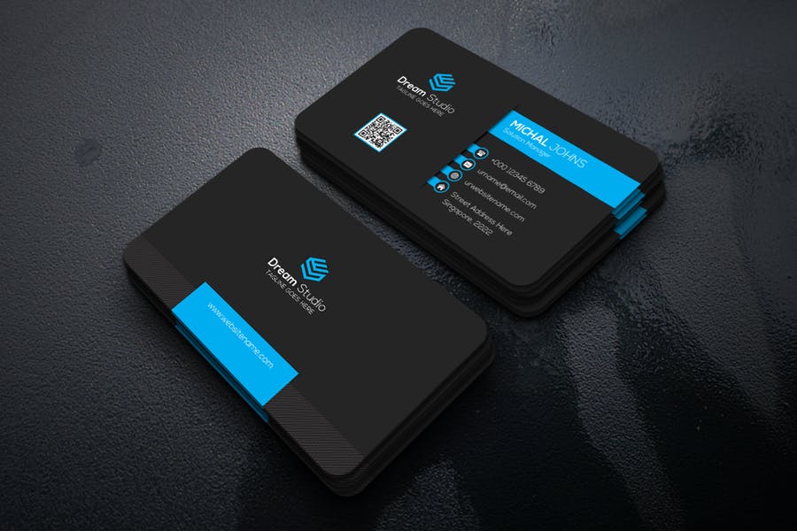 Print Ready Business Card Layout