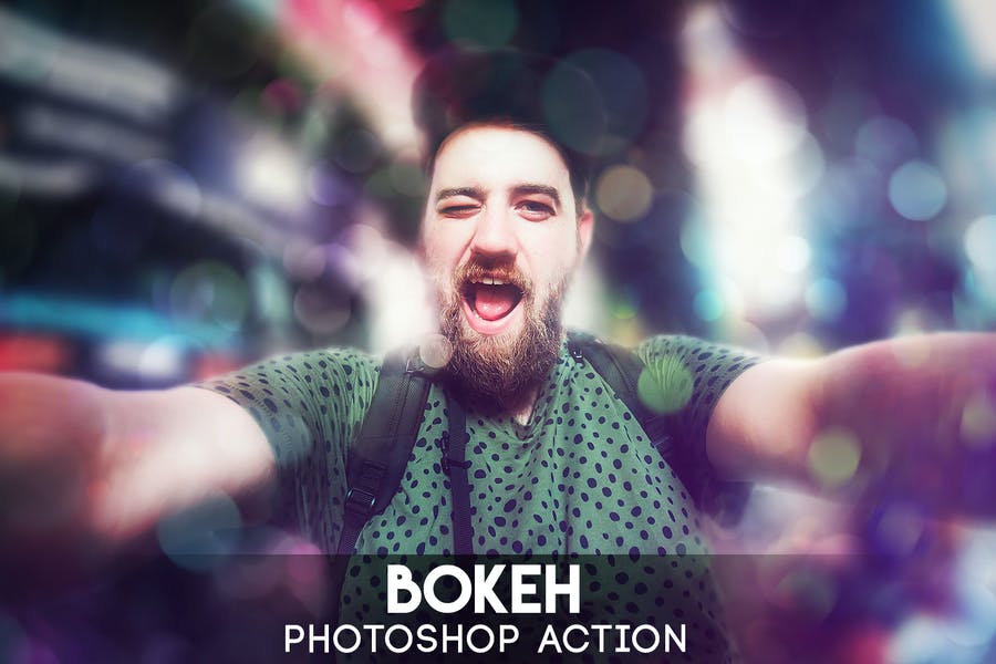 Professional Bokeh Effect Action